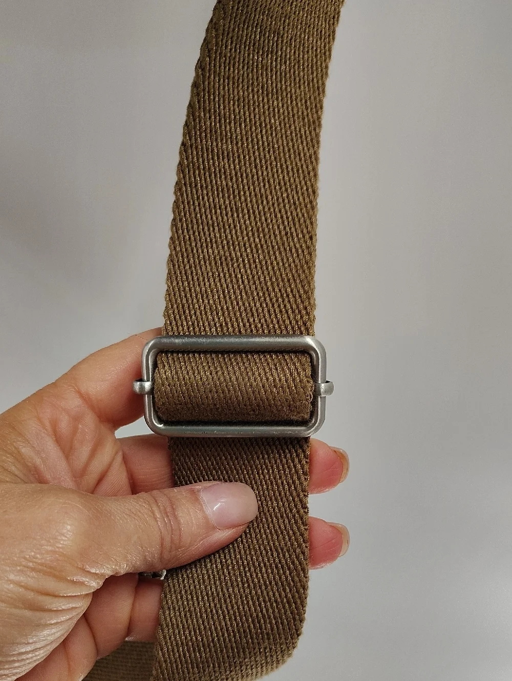 J. Crew Messenger Bag Hardwick Blue Brown